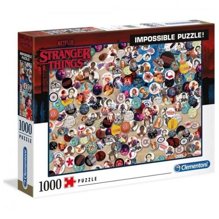 Puzzle 1000p Impossible - Stranger T - 69 x 50 cm - Clementoni