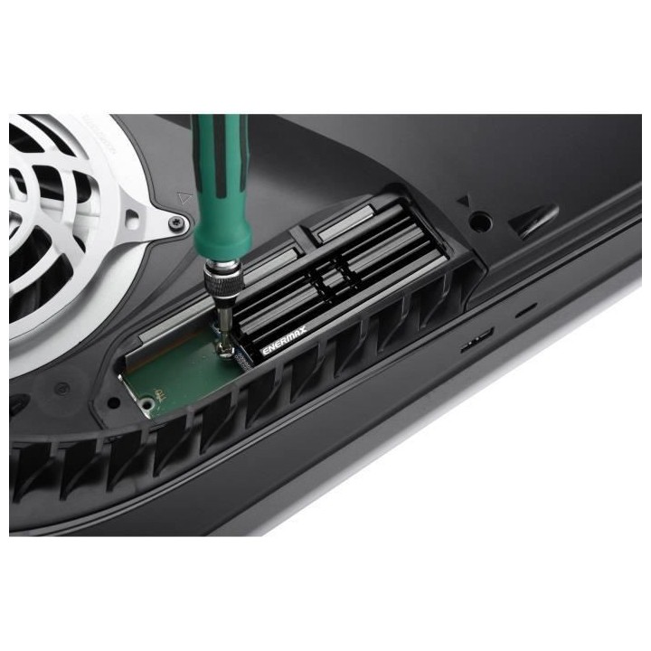 Radiateur Refroidisseur - ENERMAX - ESC001 - Chipset Fin pour SSD M2 2