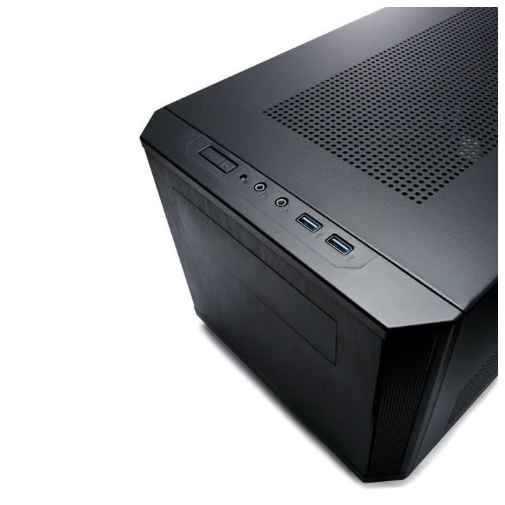 FRACTAL DESIGN BOITIER PC Core 500 - Noir - Format ATX (FD-CA-CORE-500