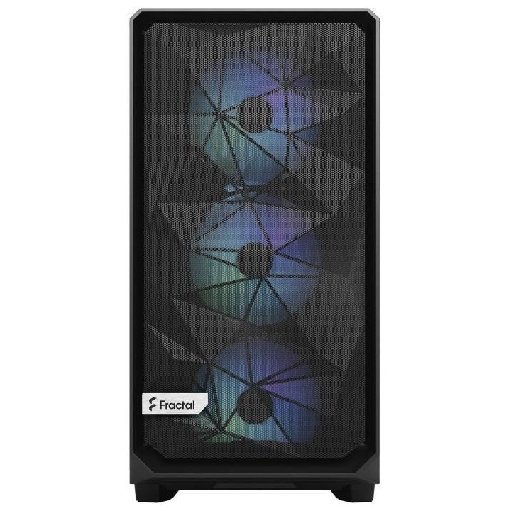 FRACTAL DESIGN - Meshify 2 RGB Black TG Light Tint - Boîtier PC - Noi
