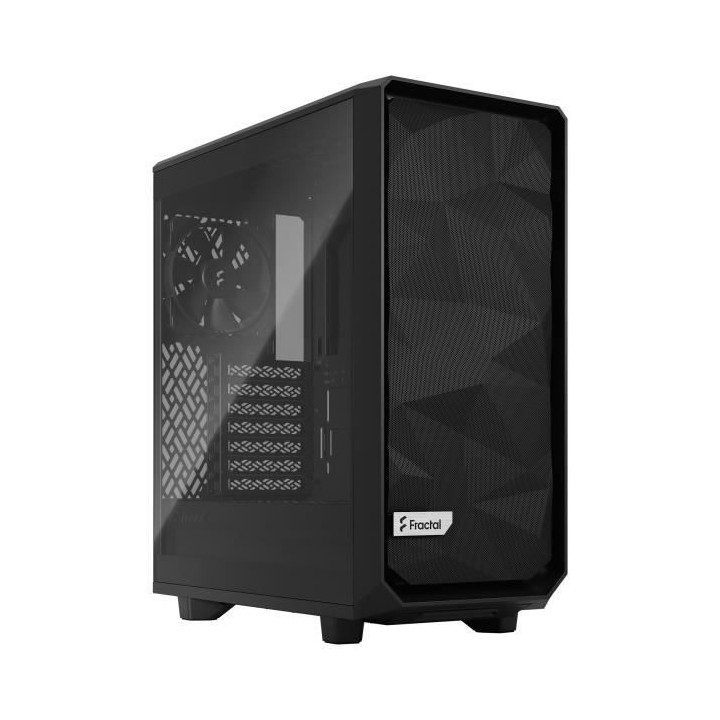 Boîtier PC - FRACTAL DESIGN - Meshify 2 Compact - Lite Black TG Light