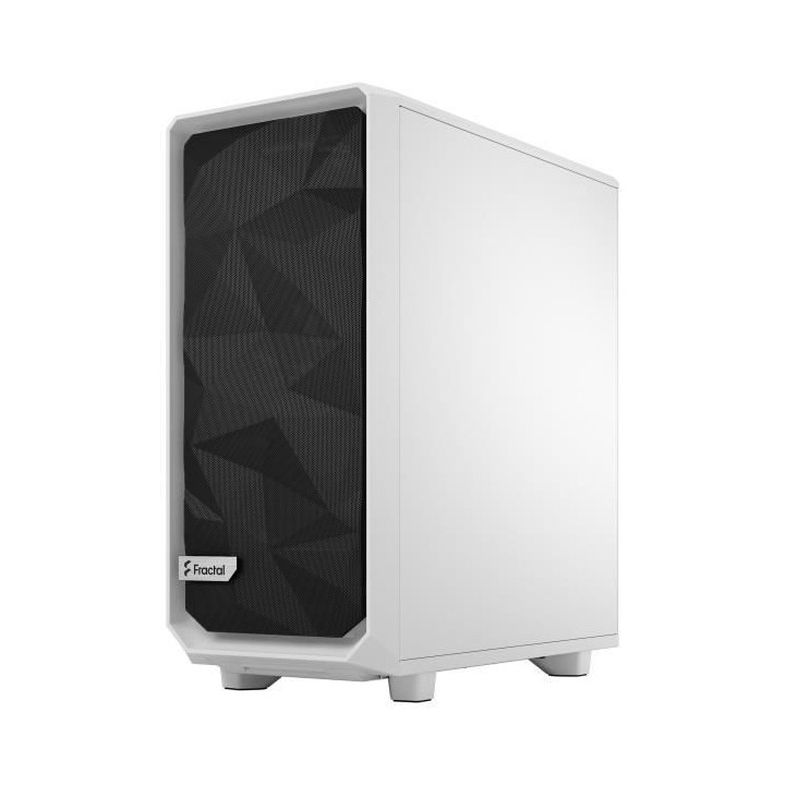 Boîtier PC - FRACTAL DESIGN - Meshify 2 Compact - Lite White TG Clear