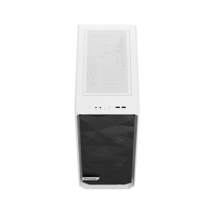 Boîtier PC - FRACTAL DESIGN - Meshify 2 Compact - Lite White TG Clear