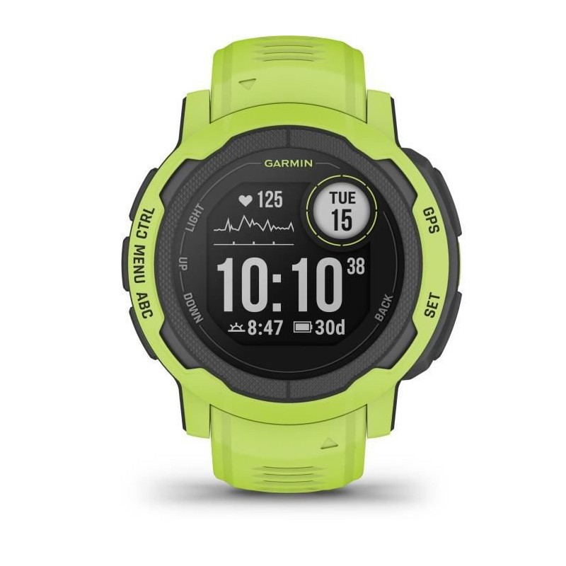 Montre connectée - GARMIN - Instinct 2 - Electric Lime