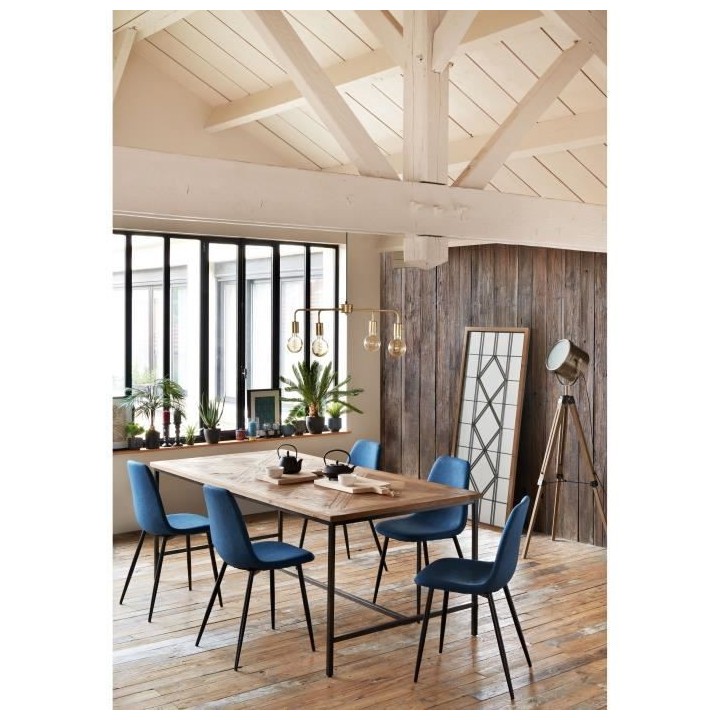 KELI Suspension en métal 4 tetes - E27 - 40 W - Ø69 cm - Doré