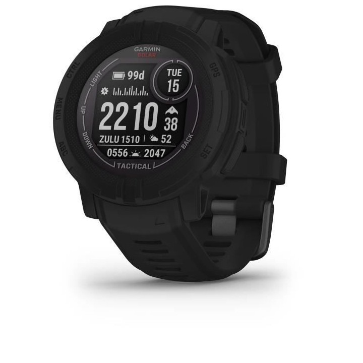 Montre connectée - GARMIN - Instinct 2 Solar - Tactical Edition - Bla