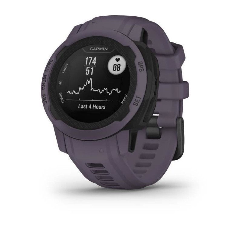 GARMIN - Montre connectée - Instinct 2S - Mauve orchidée