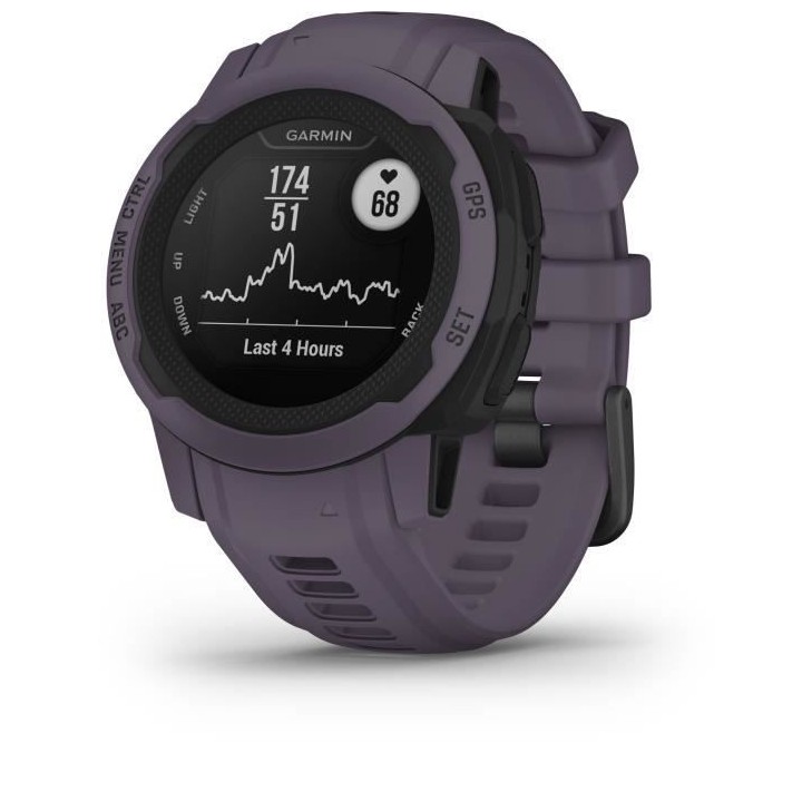 GARMIN - Montre connectée - Instinct 2S - Mauve orchidée