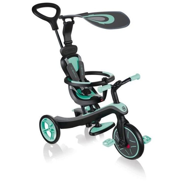 GLOBBER - Tricycle 4 en 1 - Vert pastel