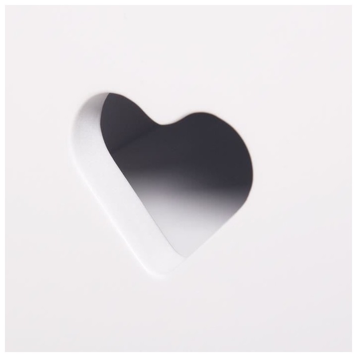 Bureau enfant avec 1 porte et 1 tiroir - Décor Chene et laqué blanc