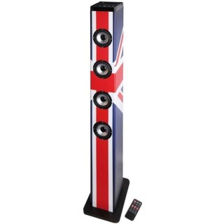 INOVALLEY HP41UK -Tour de son Bluetooth 60W - Radio FM, Port USB 2.0,