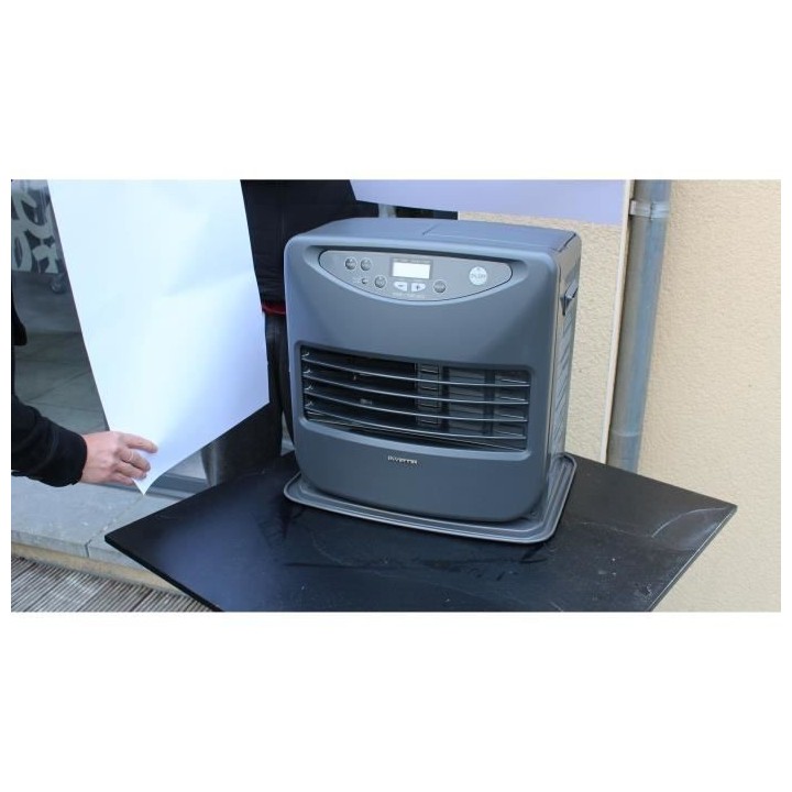 INVERTER 5728 Poele a pétrole électronique 3200 W réservoir 7,2 L