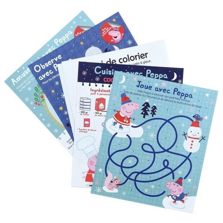 Calendrier de l'avant 36 pieces - Peppa Pig - JEMINI - 36 x 39,5 cm