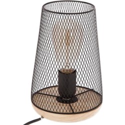 Lampe - Métal et bois - H...