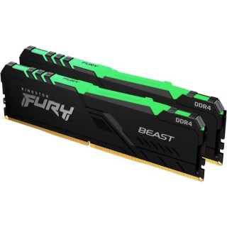 Mémoire Kingston FURY Beast RGB 32 Go (2 x 16 Go) DDR4 3200 MHz CL16