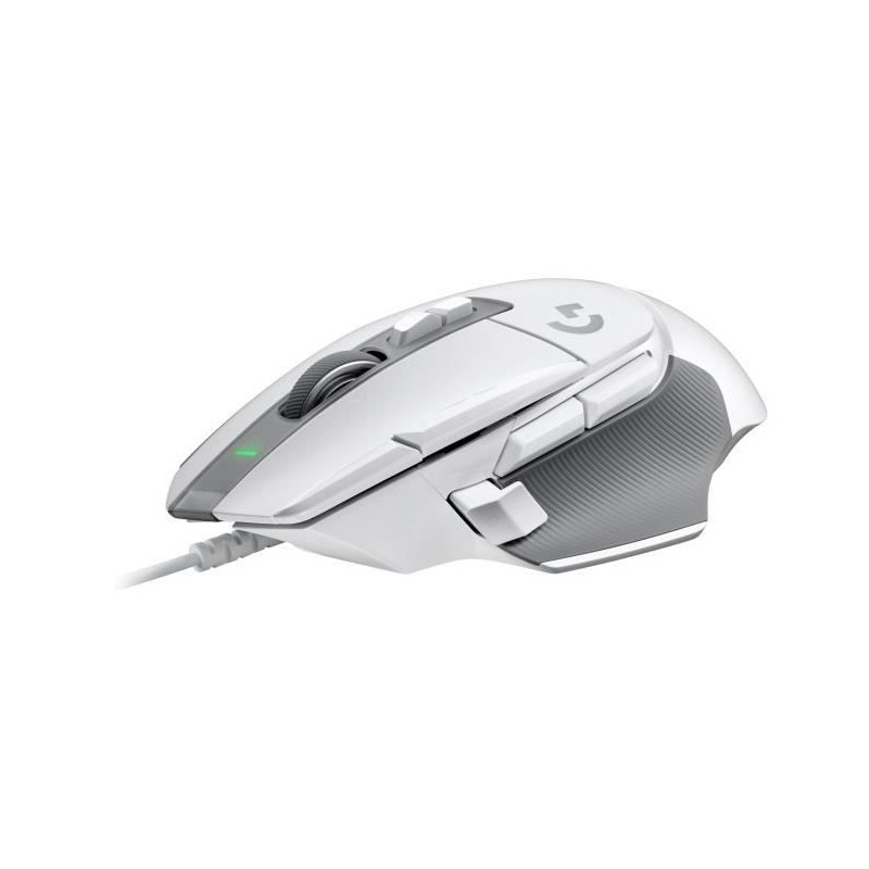 Logitech - G502 X Souris Gaming Filaire - LIGHTFORCE boutons primaires hybrides optique-mécanique, capteur gaming HERO 25K - Bl