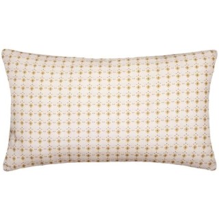 Coussin velours imprimé Dolce - 30 x 50 cm - Rose