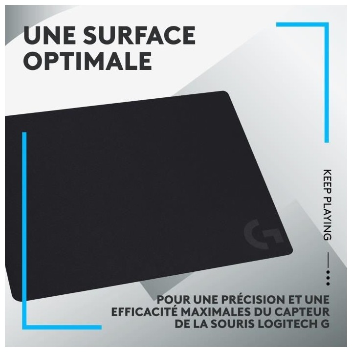 Tapis de souris gaming - LOGITECH - G240 - Noir