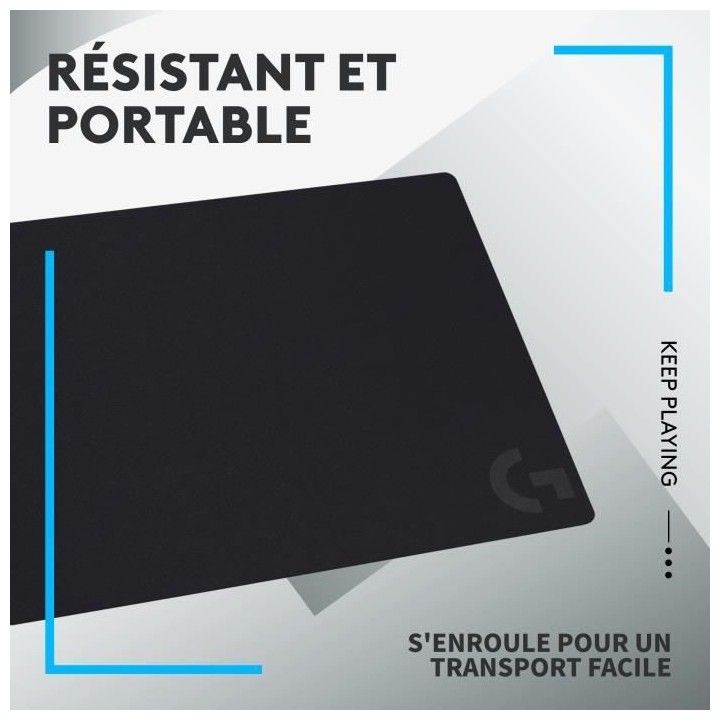 Tapis de souris gaming - LOGITECH - G240 - Noir