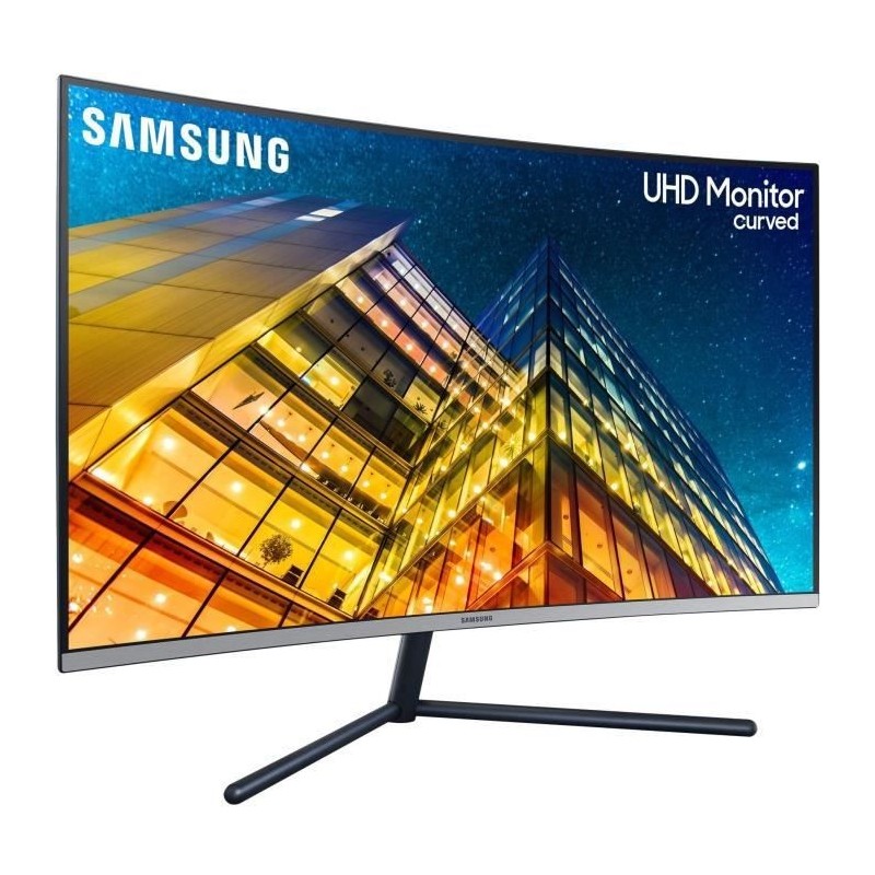 Ecran PC Incurvé - SAMSUNG LU32R590CWRXEN - 32 4K - Dalle VA - 4 ms - 60Hz - AMD FreeSync