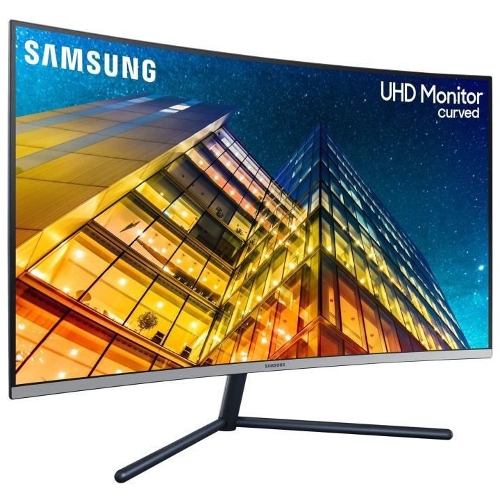 Ecran PC Incurvé - SAMSUNG LU32R590CWRXEN - 32 4K - Dalle VA - 4 ms -