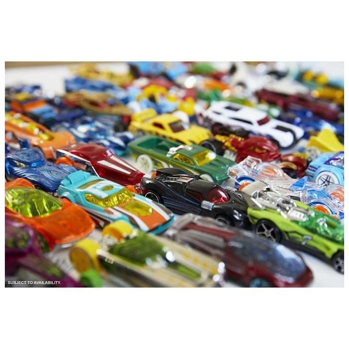 Hot Wheels - Coffret 20 véhicules - mini-véhicules - 3 ans et +