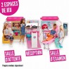 BARBIE - Véhicule Médical transformable en hôpital avec accessoires - Sons et Lumieres