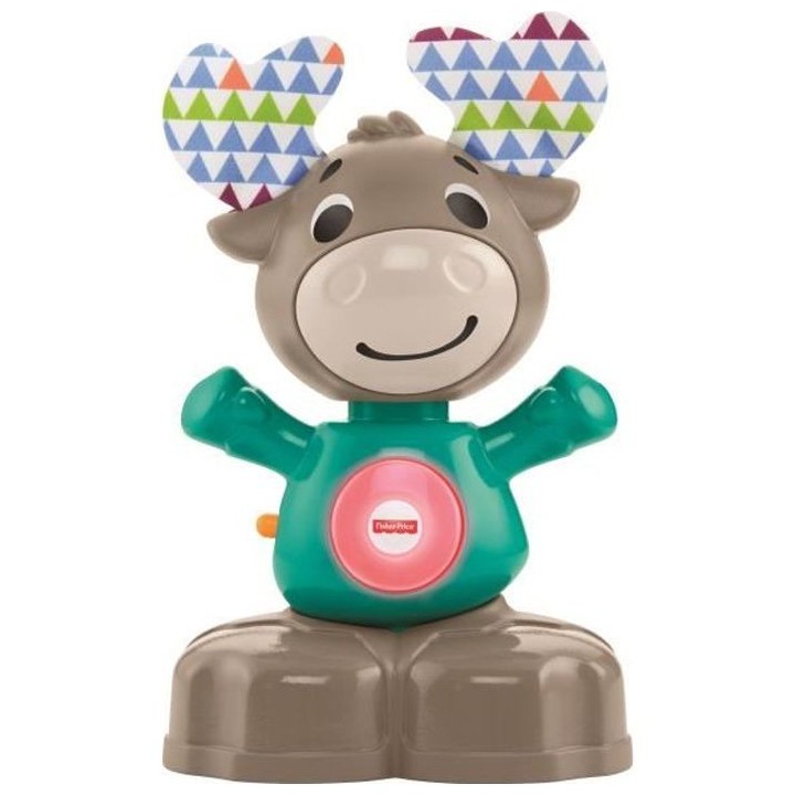 Fisher-Price - Nathan l'Élan Linkimals - Jouet d'éveil bébé - Des