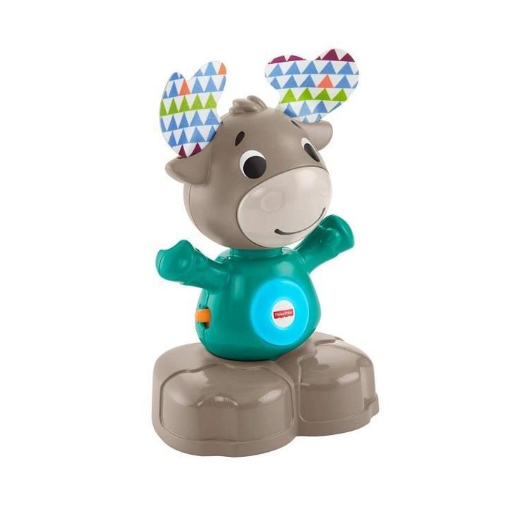 Fisher-Price - Nathan l'Élan Linkimals - Jouet d'éveil bébé - Des