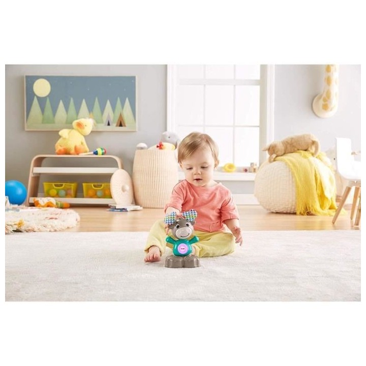 Fisher-Price - Nathan l'Élan Linkimals - Jouet d'éveil bébé - Des