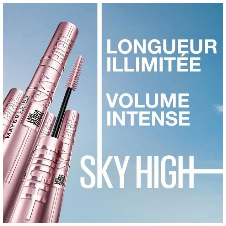 Mascara MAYBELLINE NEW YORK Cils Sensational Sky High Very Black - 9,6