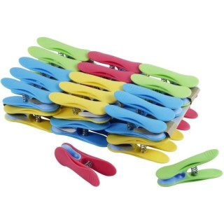 MINKY L7530300 30 Pinces a linge - Bimatiere - antiglissants - Anti -U