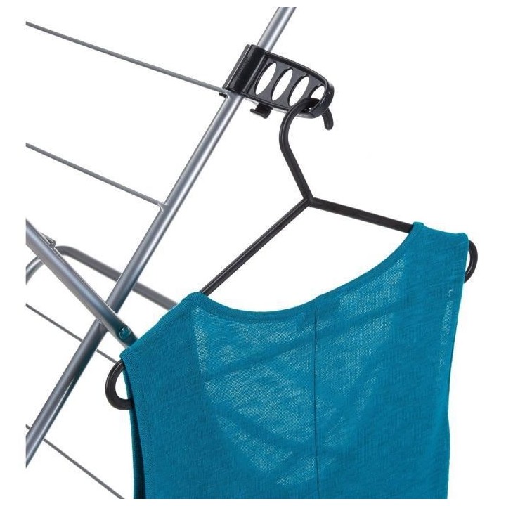 MINKY IH86590100V Séchoir a linge - Double sécurité - Argenté