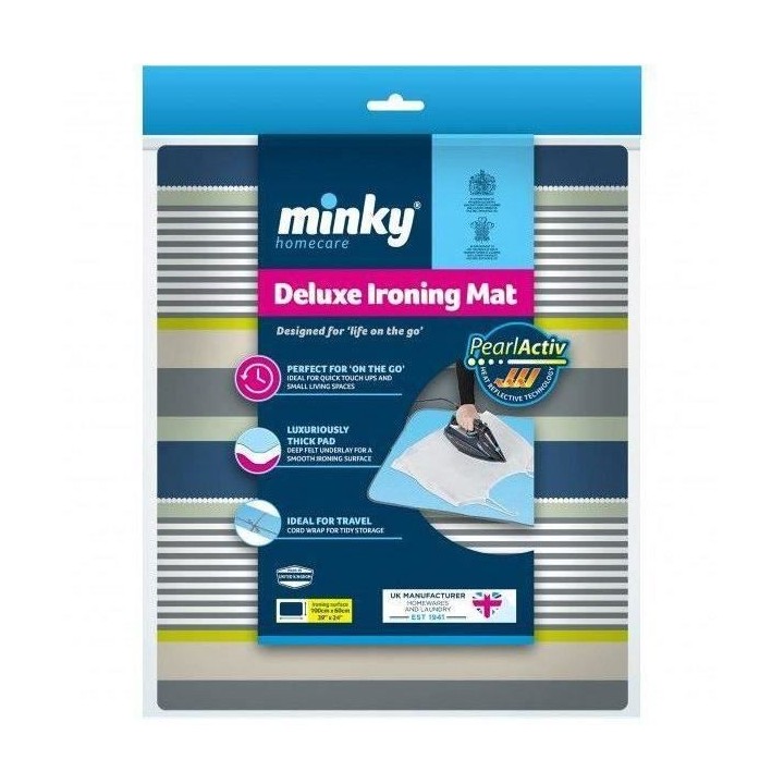 MINKY PP23400000 Nappe de repassage épaisse - 100x60 cm