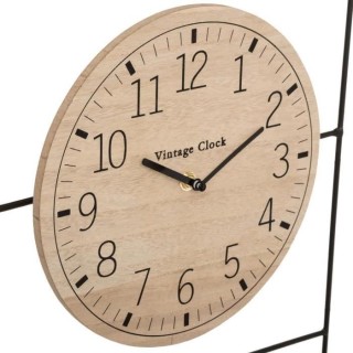 Horloge H52 Camille calendrier et plante art - Naturel clair