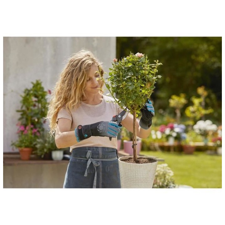 GARDENA Gants de jardin pour rosiers – Taille M/8 – Protection fac