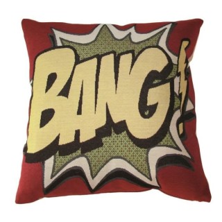 O'CBO Housse de coussin Vintage Kiss - 42 x 42 cm - Jacquard BANG 447