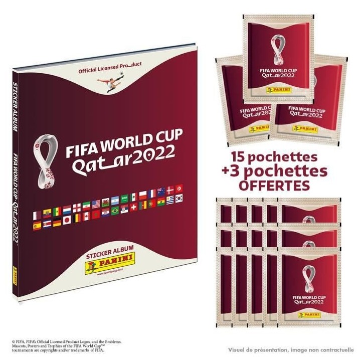 Coffret de 1 album hard cover + 15 pochettes + 3 pochettes offertes de