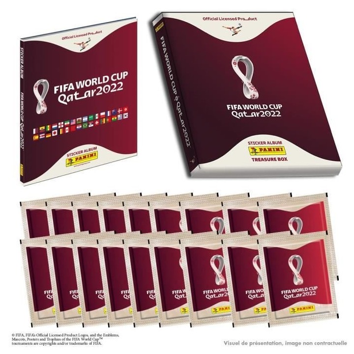 Coffret de 1 album hard cover + 15 pochettes + 3 pochettes offertes de