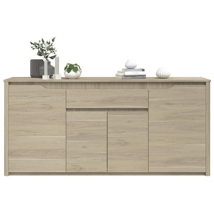 Ensemble salon BETTY - Buffet 4 portes+1 tiroir: L185.3 x P45,8 x H85,
