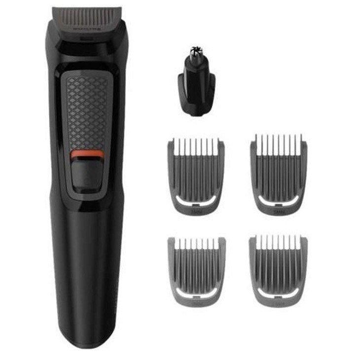 Tondeuse PHILIPS MG3710/15 Multigroom Series 3000, 6-en-1 visage, Jusq