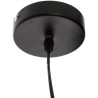 ATMOSPHERA Rtn Lea - Suspension - D49 cm - Noir