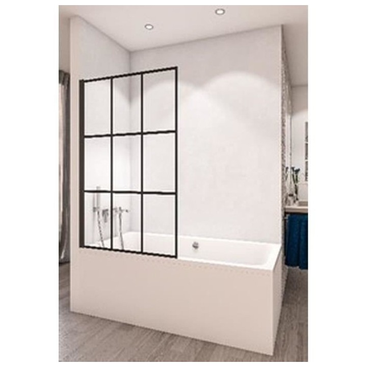 AURYS Pare-baignoire version gauche - Modele Gascogne - Atelier N°3 V