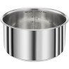 SEB L953SK04 COMPACT Batterie de cuisine 20 pieces inox induction, Poeles, Casseroles, Sauteuse, Couvercles, Spatules, Poignées