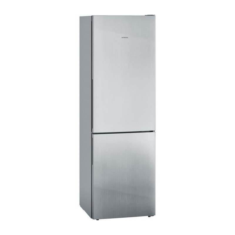 SIEMENS - Réfrigérateur combiné pose-libre IQ500 inox-easyclean -Vol.total: 308l - réfrigérateur: 214l -congélateur: 94l -