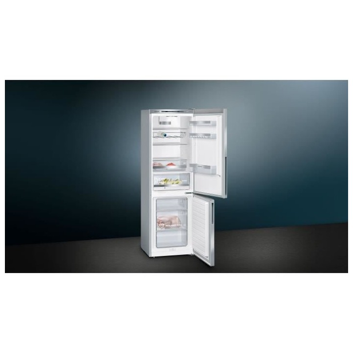 SIEMENS - Réfrigérateur combiné pose-libre IQ500 inox-easyclean -Vo