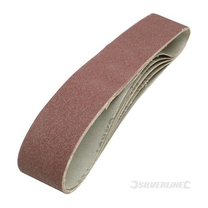 5 bandes abrasives 50 x 686 mm