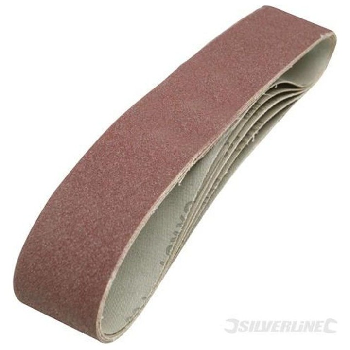 5 bandes abrasives 50 x 686 mm