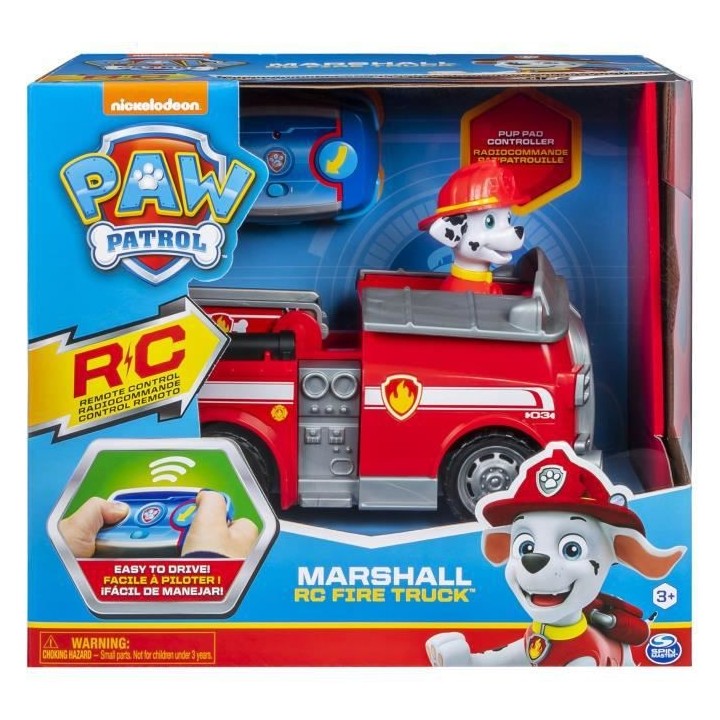 LA PAT' PATROUILLE - VÉHICULE RC MARCUS - 6054195 - Voiture Radiocomm