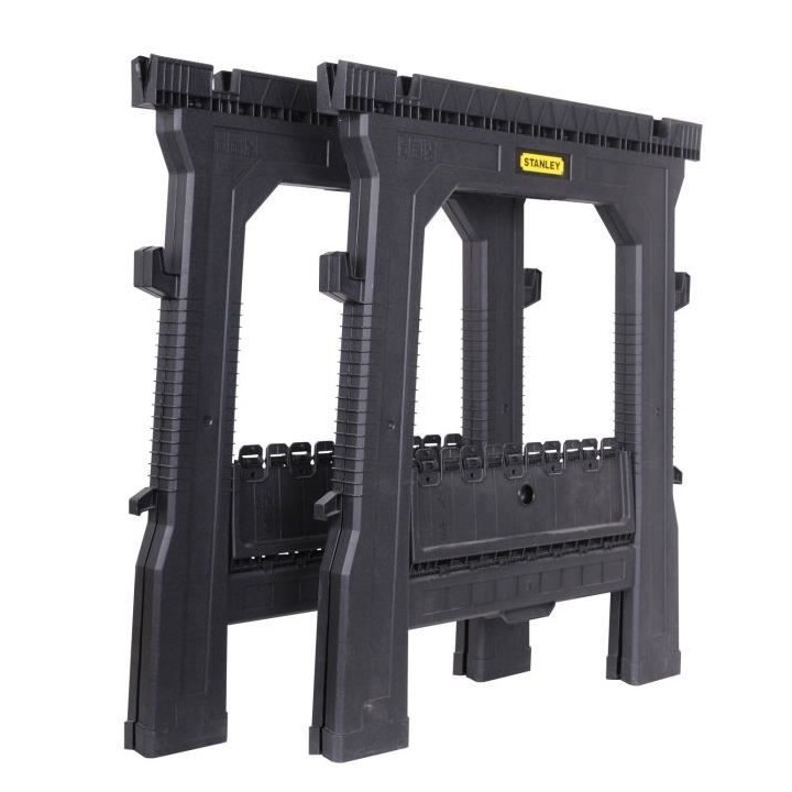 Tréteau pliable avec pied plastique STANLEY - STST1-70713 - Jeu de 2